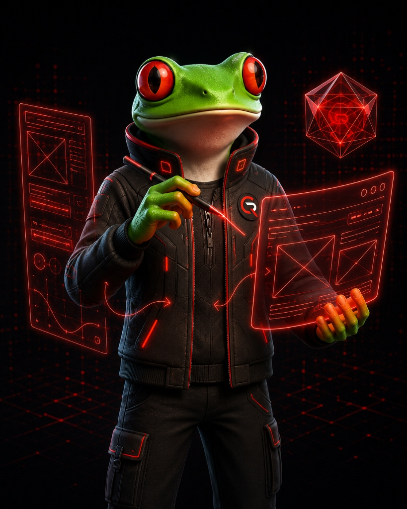 Pepe the Frog - Code Red Official Brand Mascot & Ambassador